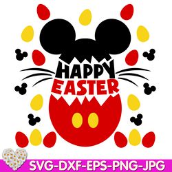 Happy Easter Mouse Egg  My 1 st First Easter Cutie Rabbit Bunny digital design Cricut svg dxf eps png ipg pdf cut file