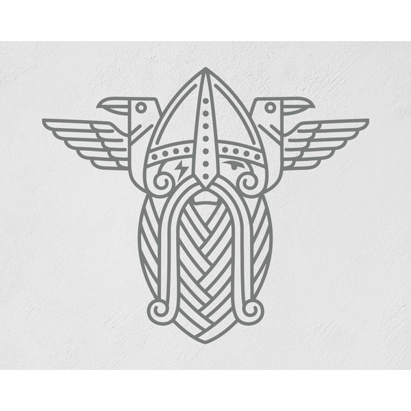 Odin Sticker God Of Warriors Germanic Wandering God Leader O - Inspire ...