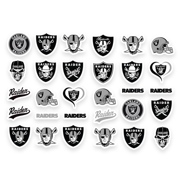 Unique Las Vegas Raiders NFL decal stickers for 2022 - Inspire Uplift