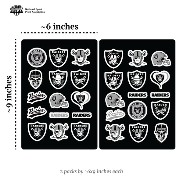 Unique Las Vegas Raiders NFL decal stickers for 2022 - Inspire Uplift