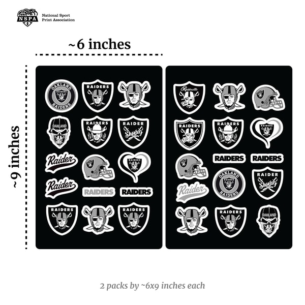 Unique Las Vegas Raiders NFL decal stickers for 2022 | Inspire Uplift