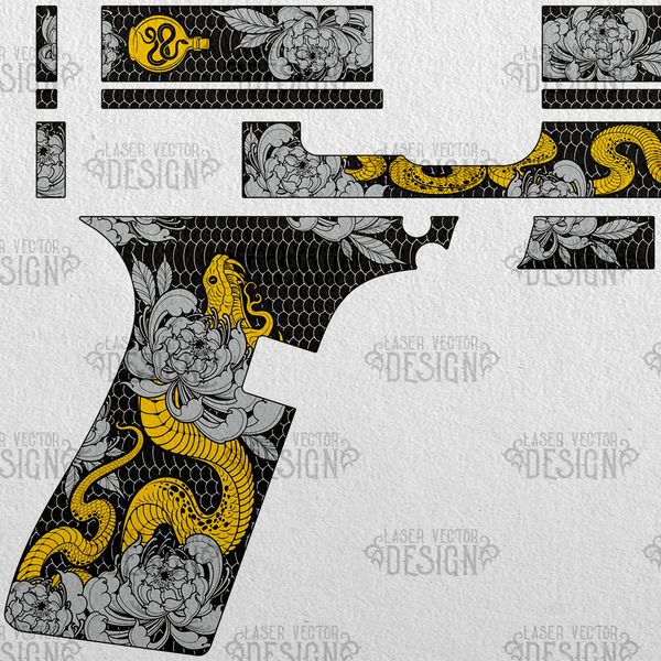 VECTOR DESIGN  Glock19 gen3 Snake and flowers 2.jpg