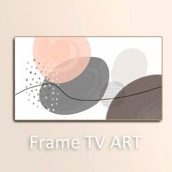 Frame tv art 4k, Samsung frame art, Frame tv modern abstract, Abstract digital frame art, Pastel wall paper