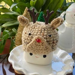 Marshmallow mug hat decor Christmas