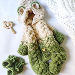 Overalls for newborns, clothes for newborns, knitted baby overall, newborn coming home from hospital, baby gift