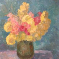 Yellow Flowers painting
