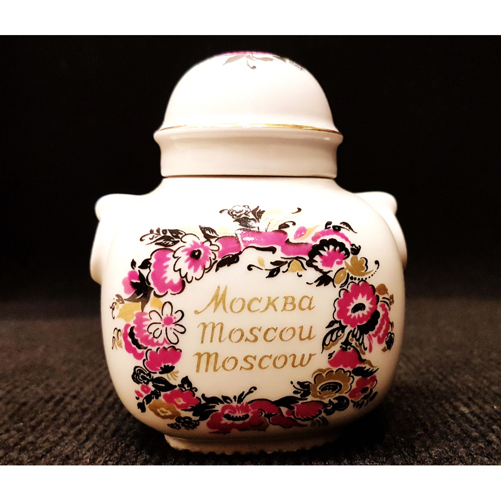 2 USSR Vintage Porcelain Tea-Holder Tea Jar with cover Olympic Games Moscow 1980.jpg