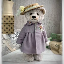 Teddy bear/plush bear/plush toy/collection teddy bear/limited edition/handmade gift/handmade toy
