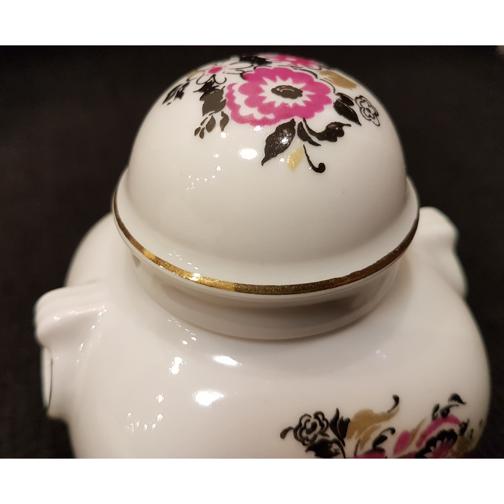 5 USSR Vintage Porcelain Tea-Holder Tea Jar with cover Olympic Games Moscow 1980.jpg