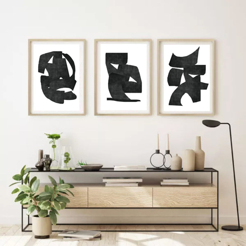 black and white beige posters are easy to download
