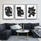 black and white beige posters are easy to download
