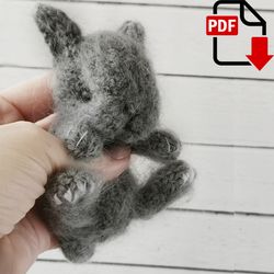 Mimi bunny knitting pattern. English, Spanish and Russian PDF.