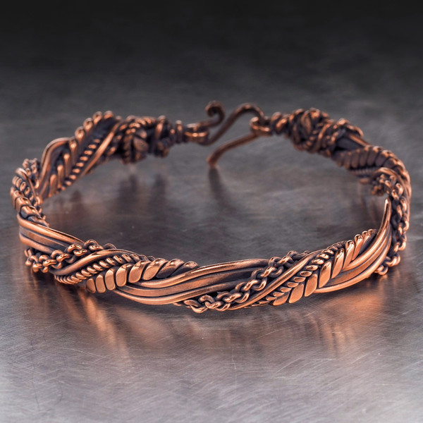 copper-bracelet-wire-wrapped-7-22-anniversary-gift-her-christmas-artisan (3).jpeg
