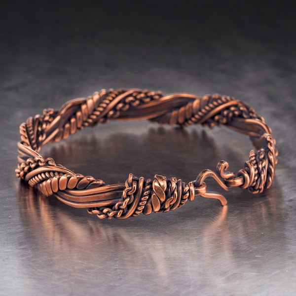 copper-bracelet-wire-wrapped-7-22-anniversary-gift-her-christmas-artisan (6).jpeg