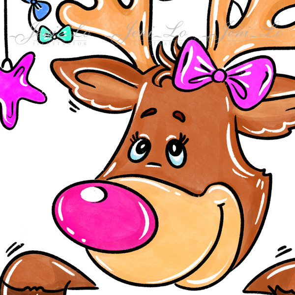ВИЗУАЛ 7 Pink Christmas Reindeer.jpg