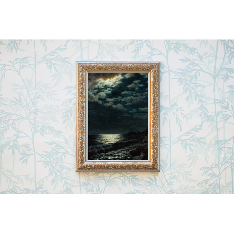 vintage moonlit sea wall art print.jpg