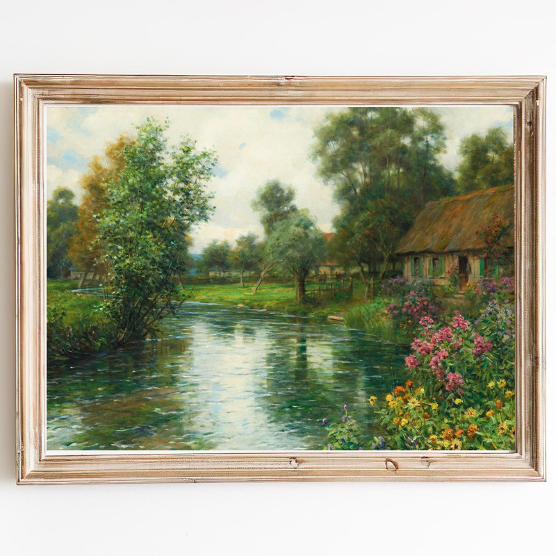 vintage cottage wall art print.jpg