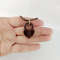 Heart shaped red jasper lock pendant (4)