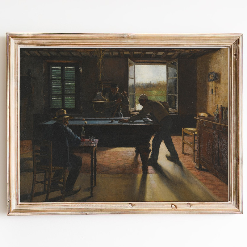 vintage billiards wall art.jpg