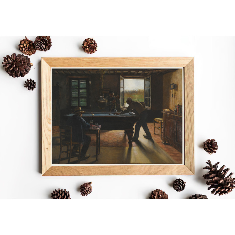 vintage billiards wall art print.jpg