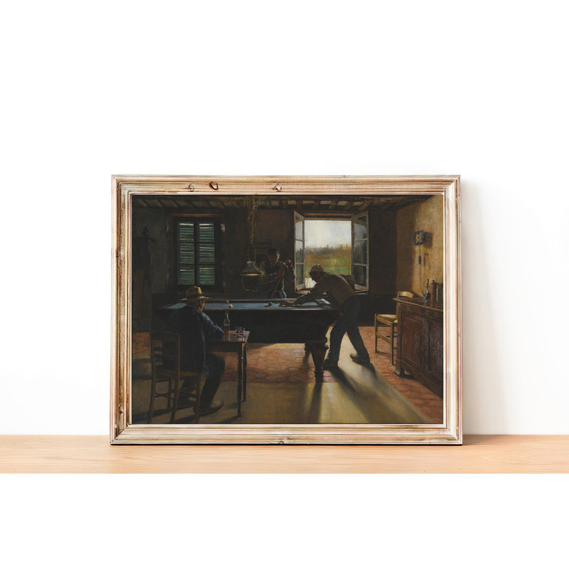 vintage billiards home decor.jpg