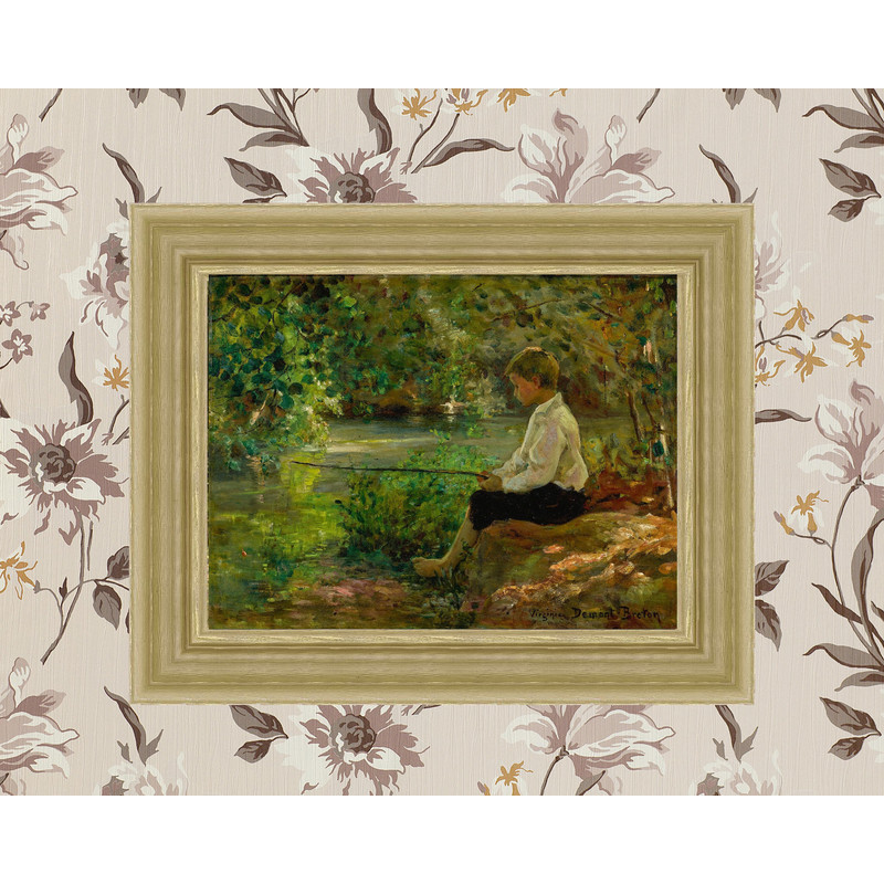 vintage child fisherman wall art.jpg