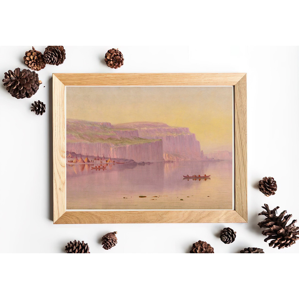 vintage columbia river wall art print.jpg