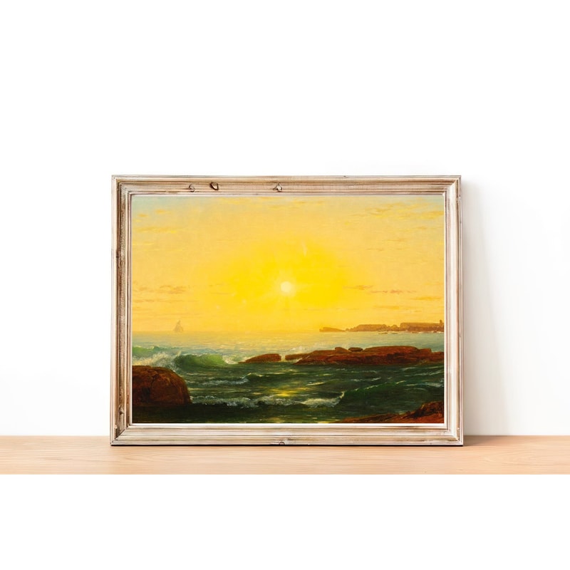 vintage seascape home decor.jpg