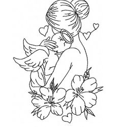 happiness family love friendship mom child machine embroidery design embroidery on cotton solid line one line