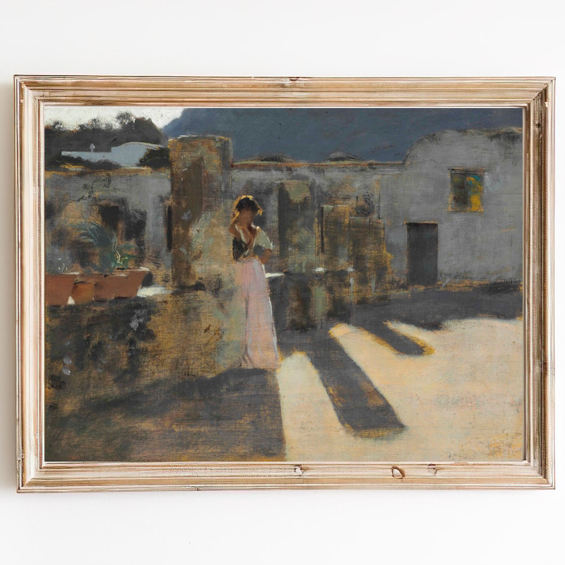 vintage capri girl wall art.jpg