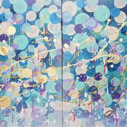NEW YEAR'S COMING (diptych)