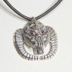 Daedric Prince Molag Bal / God of Schemes necklace / Harvester of Souls / Elder Scrolls jewelry / Game Jewelry