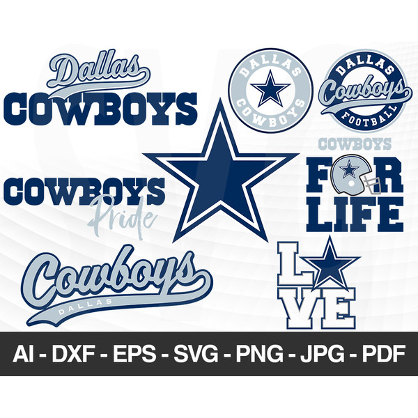 Dallas Cowboys SVG, Dallas Cowboys files, cowboys logo, foot