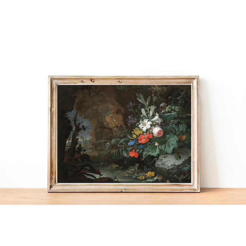 vintage flowers giclee print.jpg