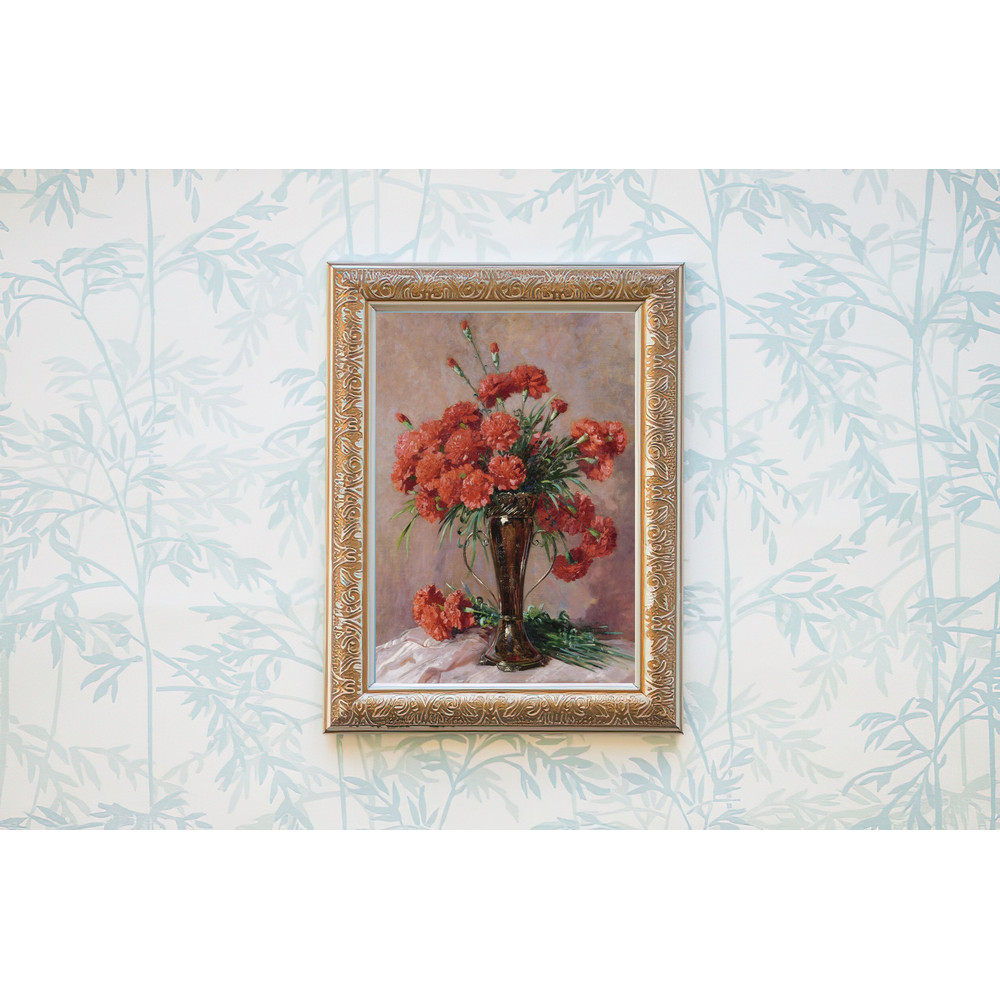 vintage carnations wall art print.jpg