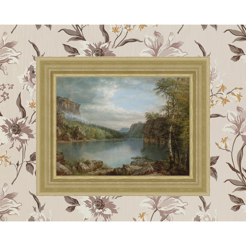 vintage mohonk lake giclee print.jpg
