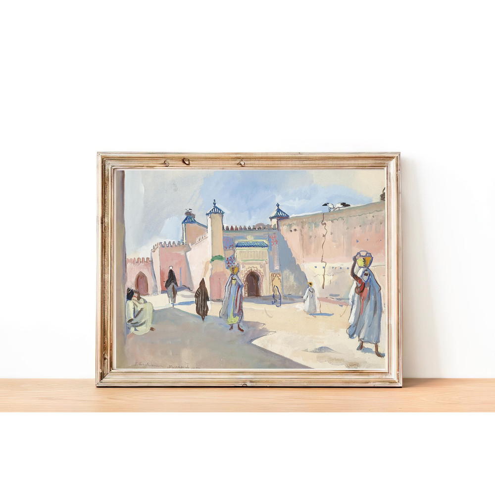 Vintage marrakech giclee print.jpg