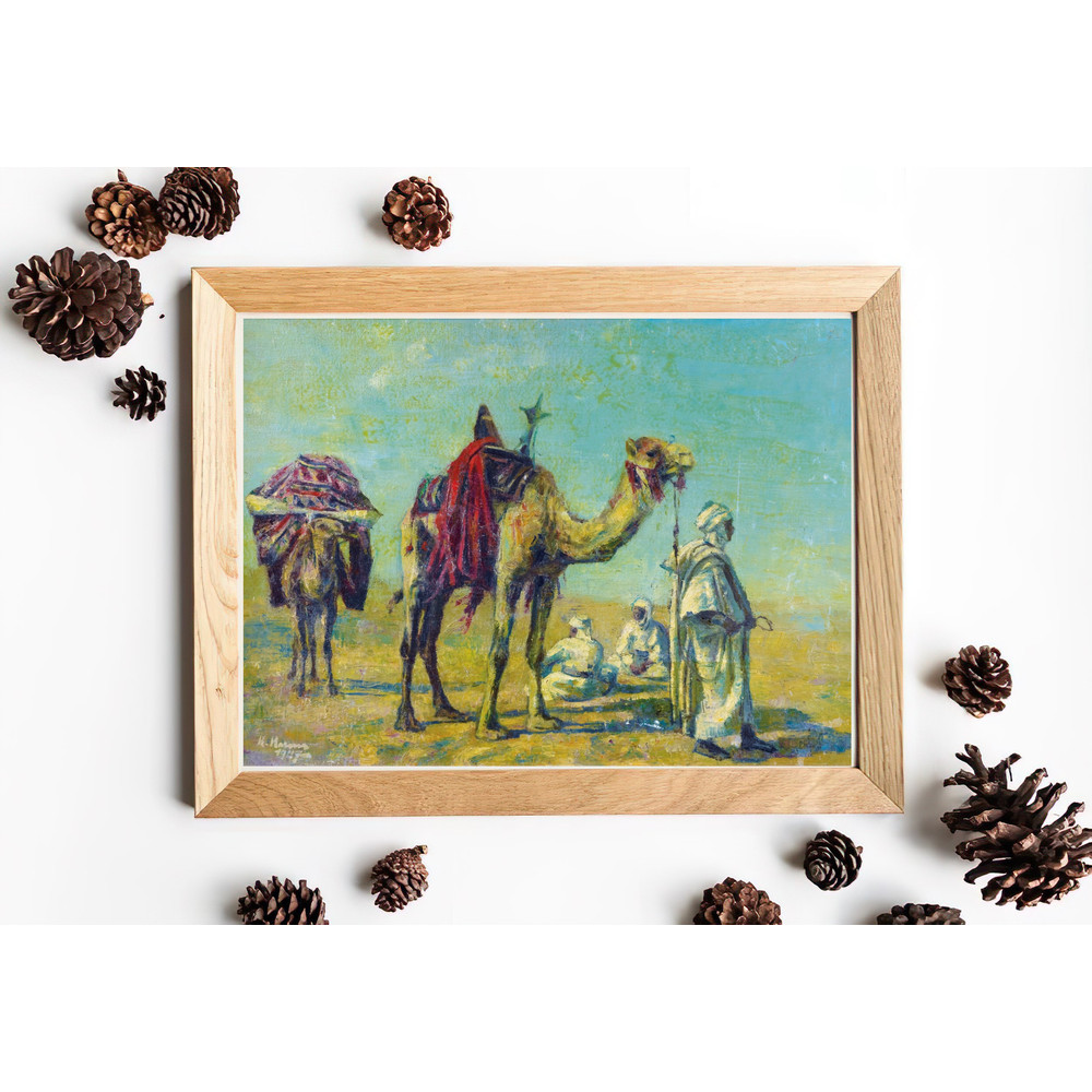 vintage camel drivers home decor.jpg