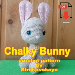 TUTORIAL: Chalky Bunny crochet pattern