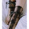 Lace socks for women ribbon straps mesh sheer socks for women lace up black socks emroidered.jpg
