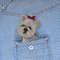 Animal brooch Needle felt yorkie yorkshire terrier (6).JPG