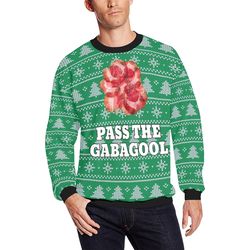 Pass The Gabagool Christmas Ugly Sweater