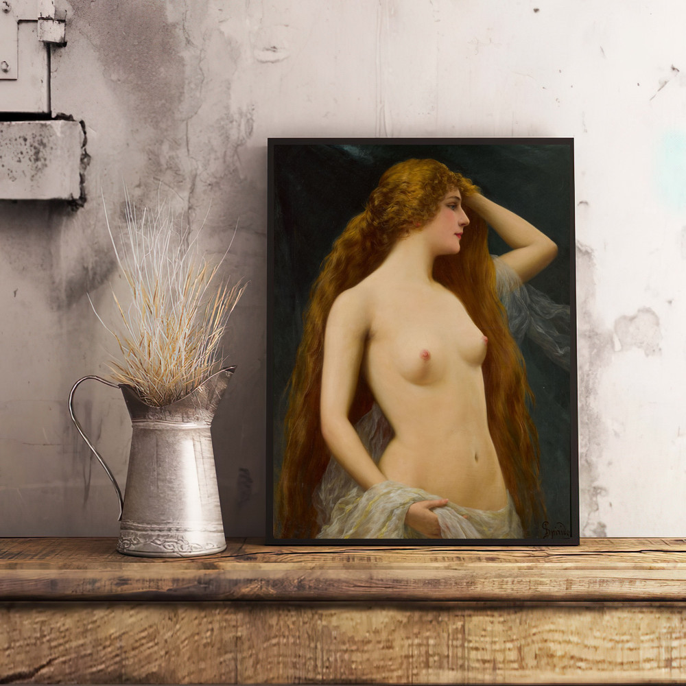 vintage nude girl giclee print.jpg