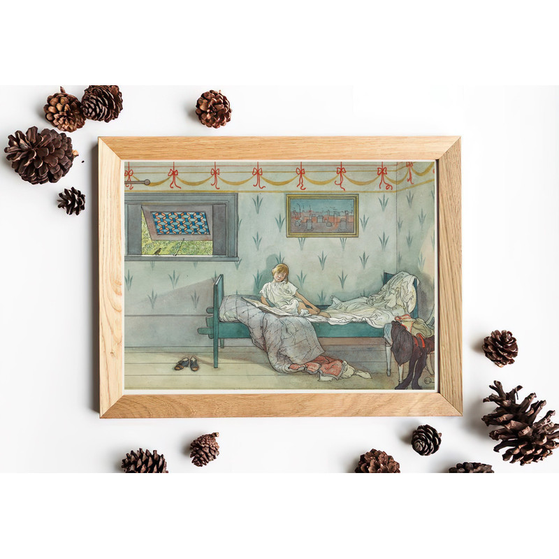 vintage girl room wall art print.jpg