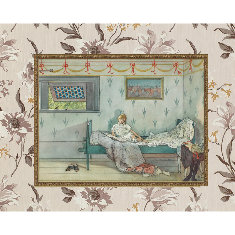 vintage girl room giclee print.jpg