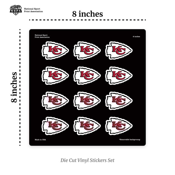 Unique Kansas City Chiefs NFL decal stickers for 2022 | Inspire Uplift