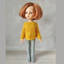 Sweater for Paola Reina, clothes for a doll 13 inches