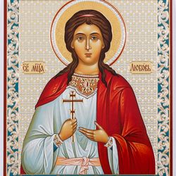 Saint Charity icon | Orthodox gift | free shipping from the Orthodox store