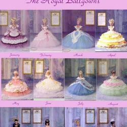 PDF Copy Anny Potter Prezents 1997 Master Crochet Series The Royal Ballgowns
