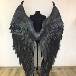 Maleficent wings, cosplay wings, Maleficent costume, cosplay costume, black wings